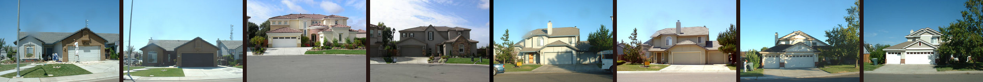 Collage of Exterior Painting, Galt, CA